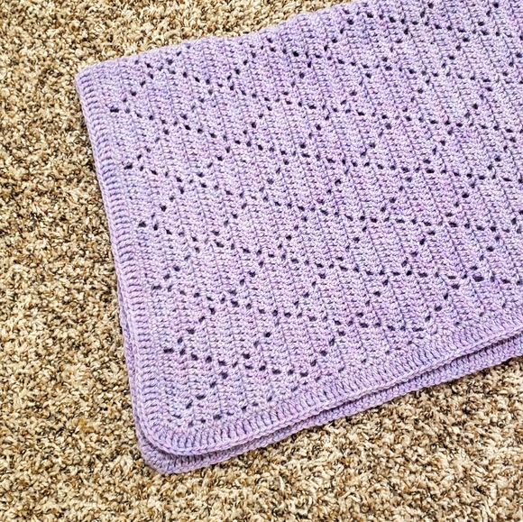 3/$20! Beautiful Crochet Baby Blanket